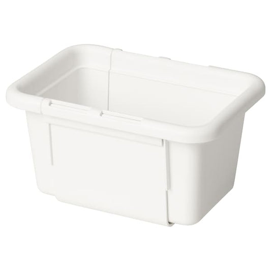 Ikea KACKLA - Extendable box, white, 13-18x9 cm