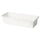 KACKLA - KACKLA Extendable box, white, 25-38x9 cm