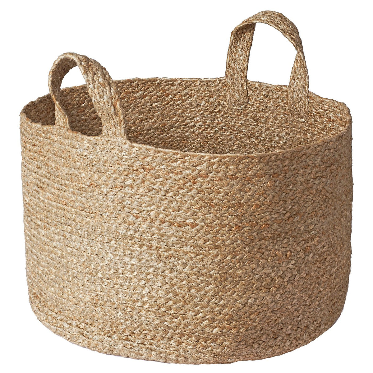 KÄLKEN basket, jute, 46x30 cm