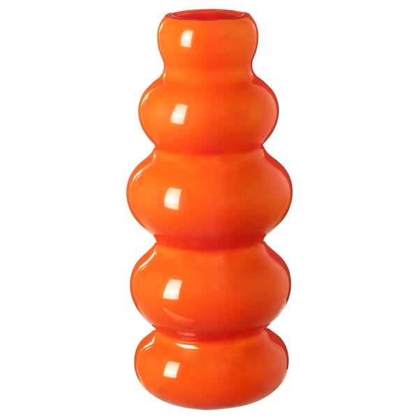 KÄLLARHALS - Vase, orange, 26 cm