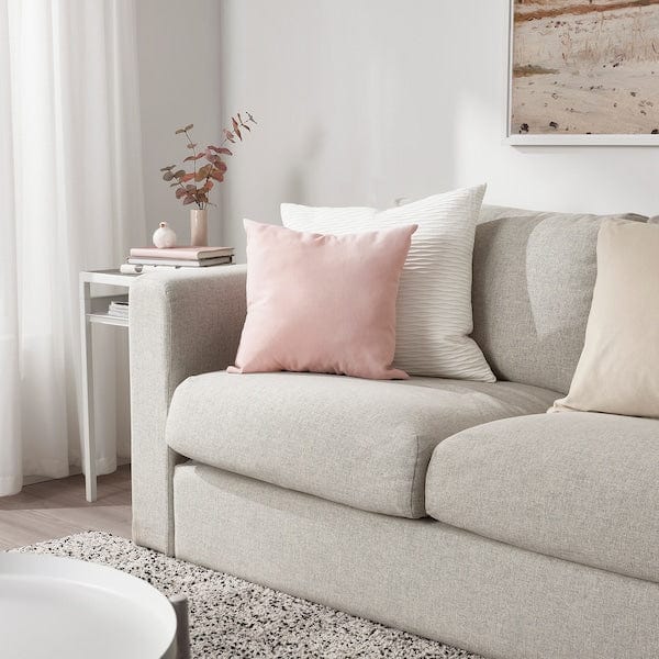 Ikea KÄRLEKSGRÄS Cushion - pale pink 40x40 cm , 40x40 cm
