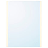 KÄRRSJÖN mirror with integrated lighting, anti-fog, 60x80 cm