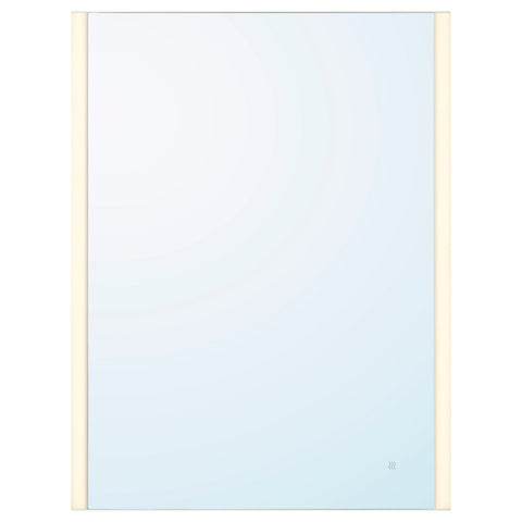KÄRRSJÖN mirror with integrated lighting, anti-fog, 60x80 cm