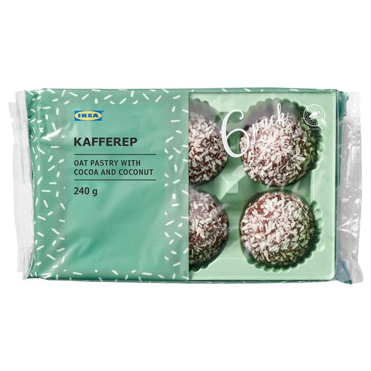 KAFFEREP oat pastry with cocoa and coconut, Rainforest Alliance Certified