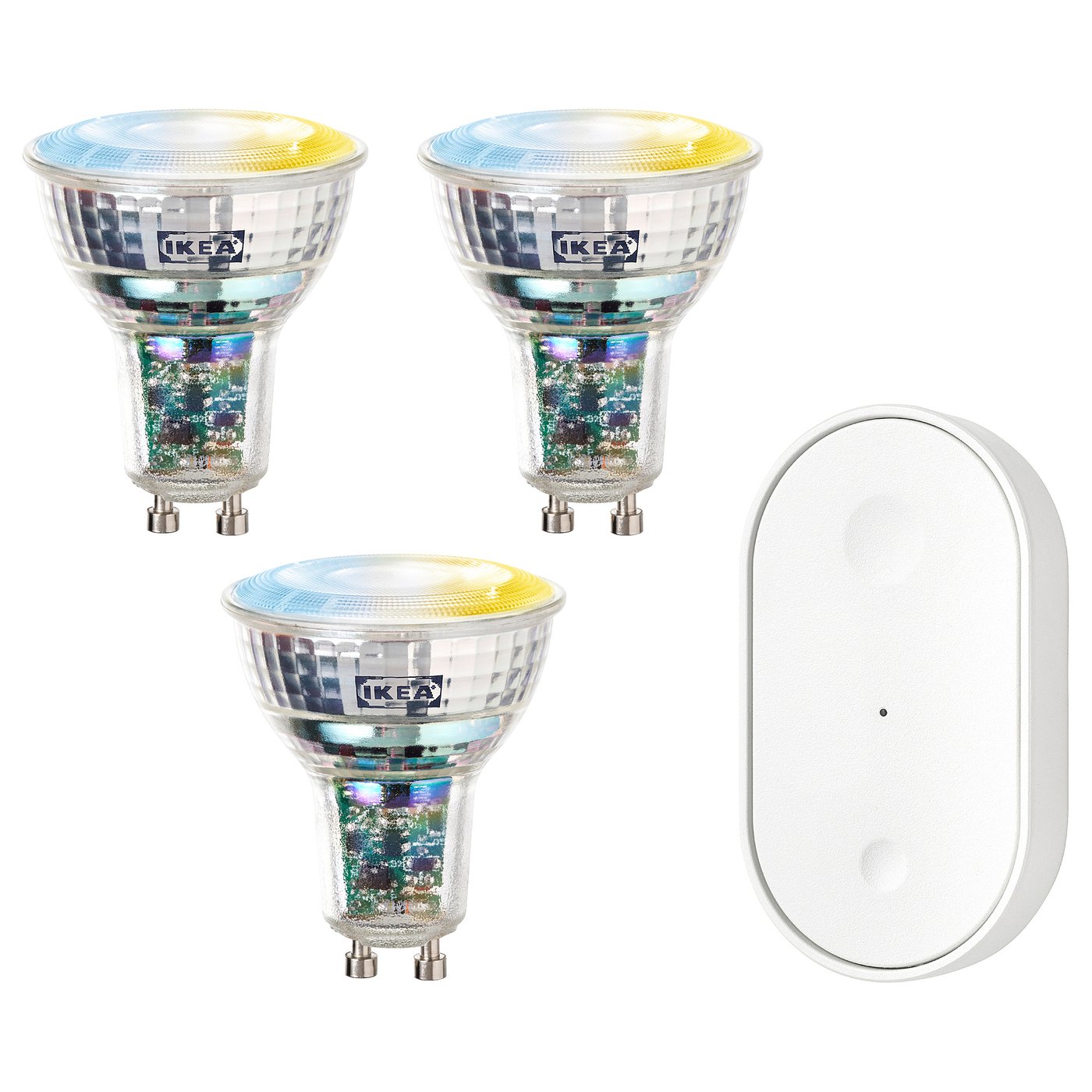 KAJPLATS starter kit, smart white spectrum, GU10
