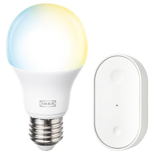 KAJPLATS starter kit, smart white spectrum, E27