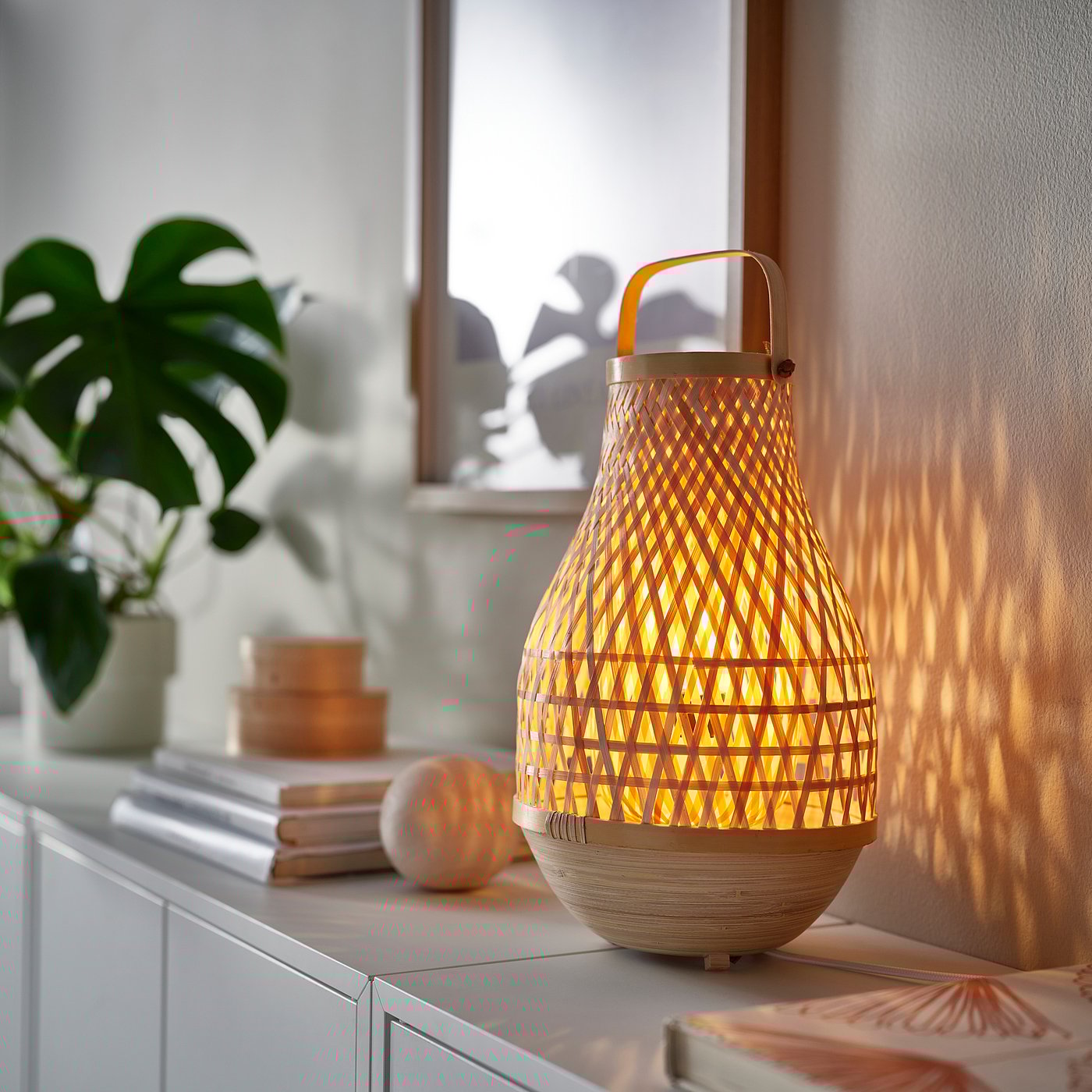 KAJPLATS LED bulb E14 470 lumen, smart white spectrum/clear glass, 38 mm