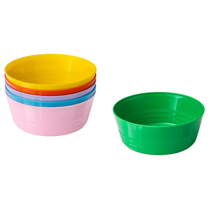 KALAS bowl, mixed colours/seasonal edition, 12 cm, 6 pack