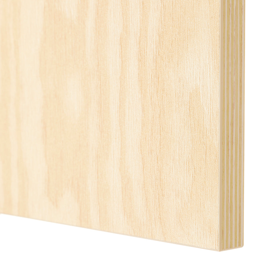 KALBÅDEN door with soft closing hinges, lively pine effect, 60x180 cm