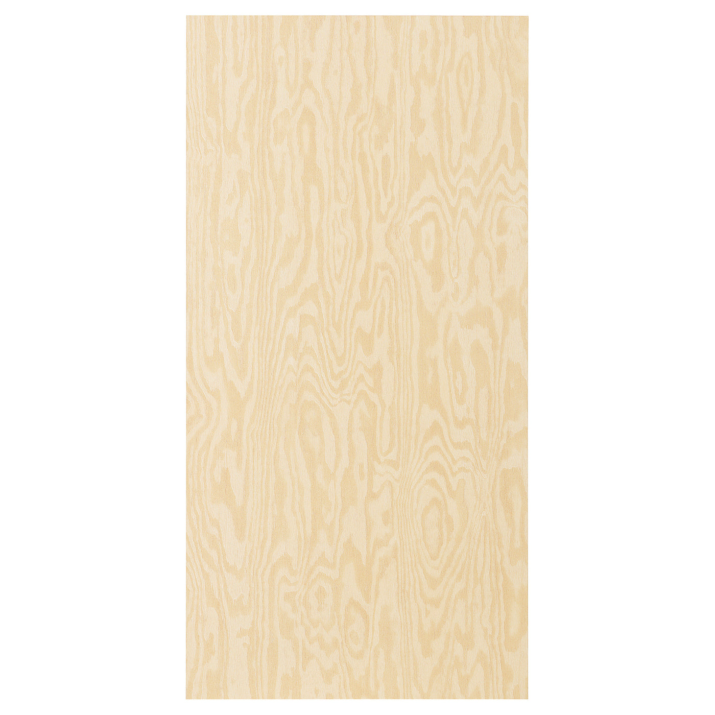 KALBÅDEN door with soft closing hinges, lively pine effect, 60x120 cm