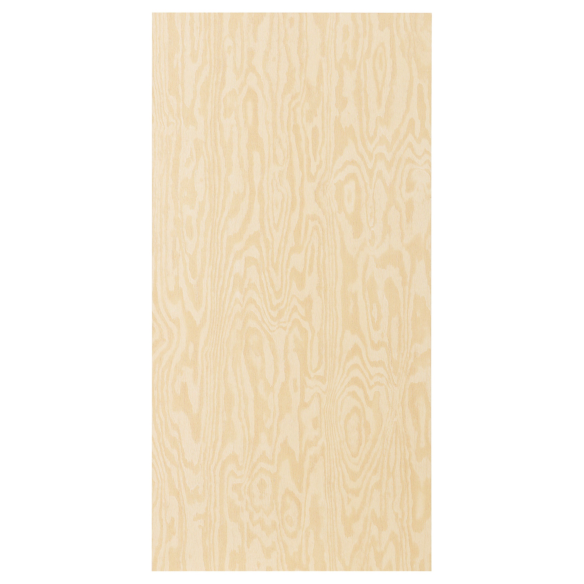 KALBÅDEN door with soft closing hinges, lively pine effect, 60x120 cm