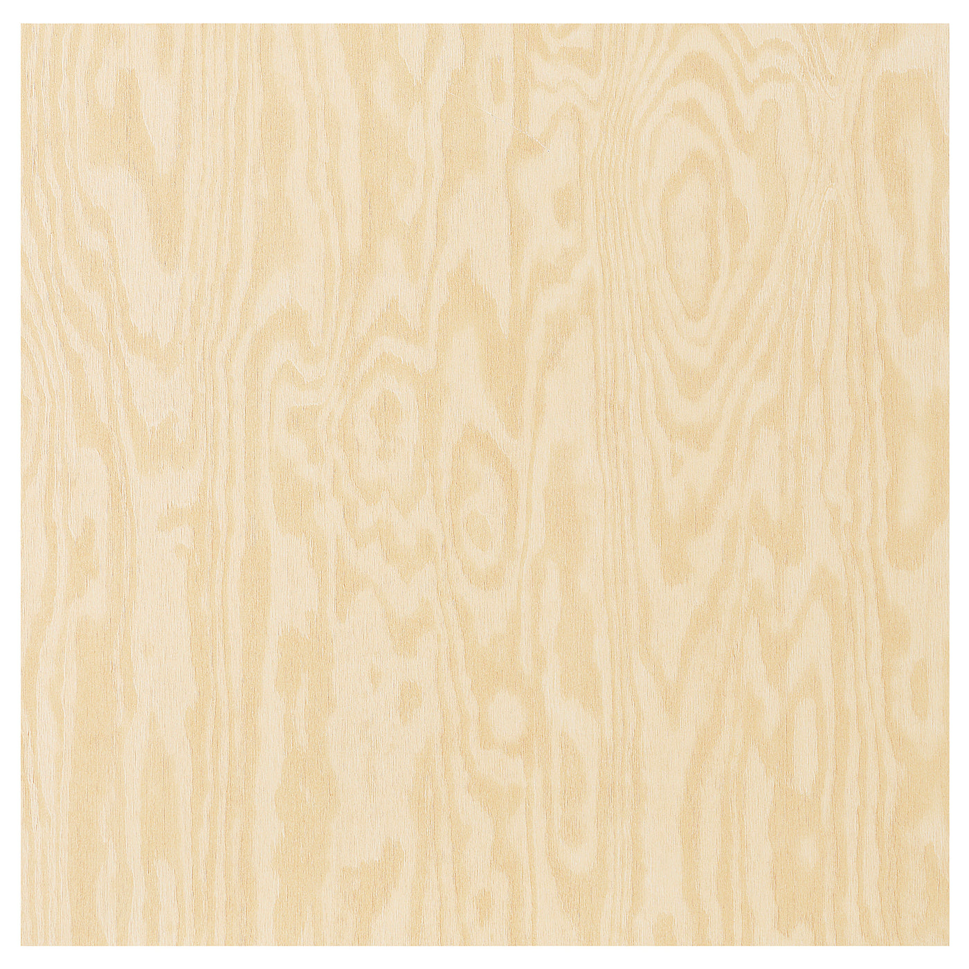 KALBÅDEN door with soft closing hinges, lively pine effect, 60x60 cm