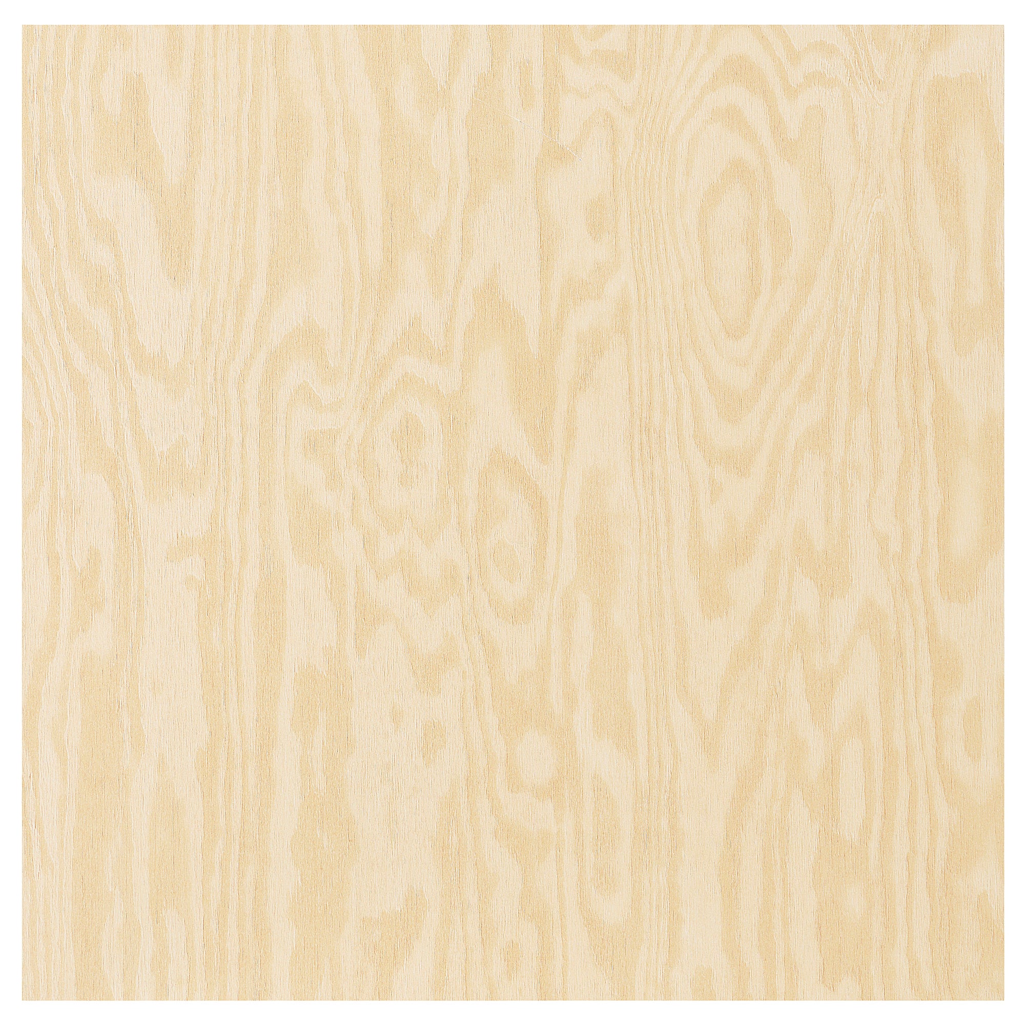 KALBÅDEN door with soft closing hinges, lively pine effect, 60x60 cm