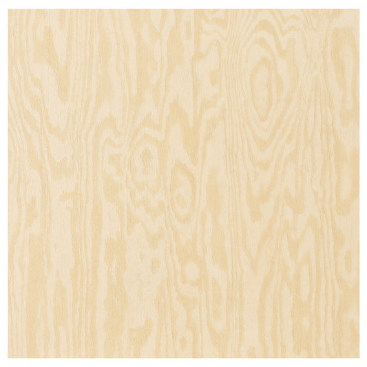 KALBÅDEN door with soft closing hinges, lively pine effect, 60x60 cm
