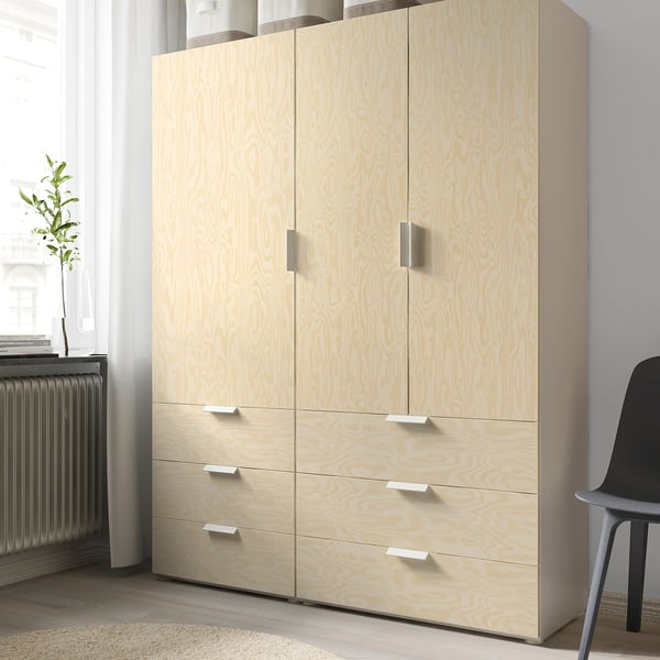 KALBÅDEN - KALBÅDEN Drawer front, lively pine effect, 60x20 cm