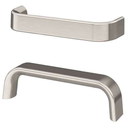 KALERUM - KALERUM Handle, stainless steel colour, 138 mm