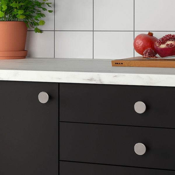 Ikea KALERUM - Knob, stainless steel colour, 30 mm