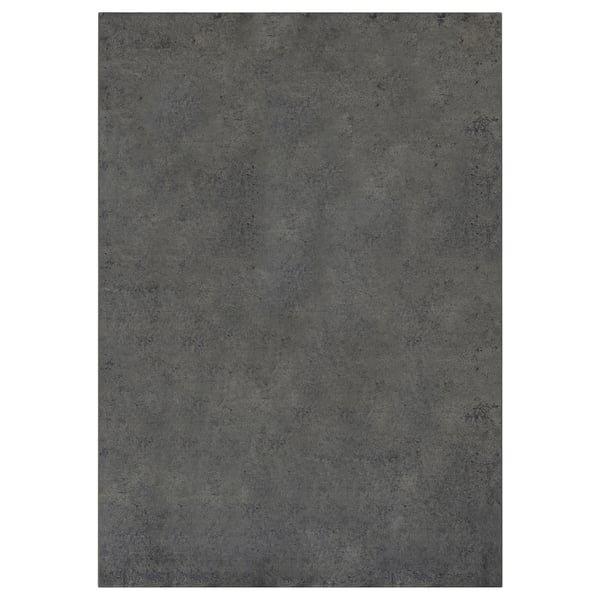 KALHYTTAN Door - dark grey cement effect 60x80 cm ,
