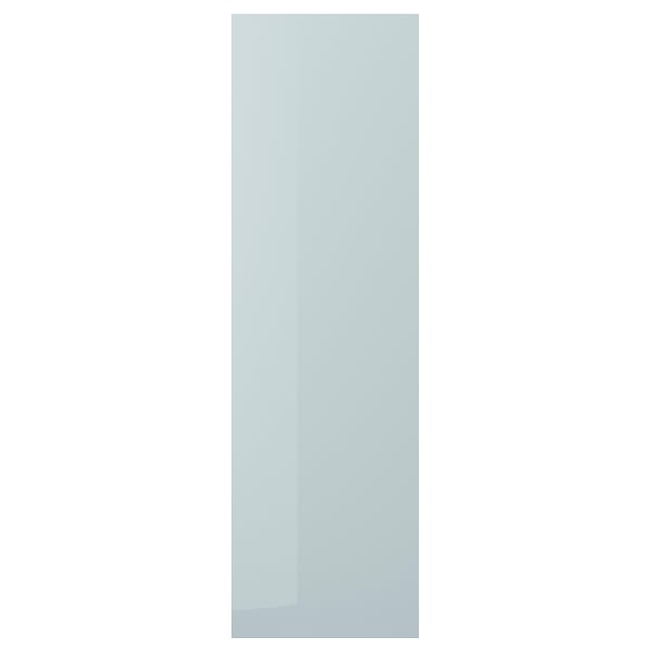 KALLARP door, high-gloss light grey-blue