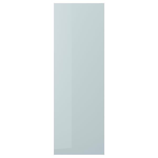 KALLARP door, high-gloss light grey-blue, 60x180 cm