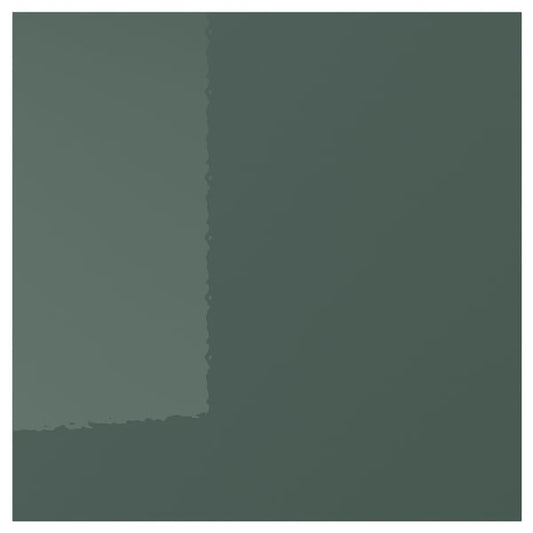 KALLARP - KALLARP Door, high-gloss dark grey-green, 40x40 cm
