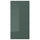 KALLARP - KALLARP Door, high-gloss dark grey-green, 30x60 cm