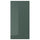 KALLARP door, high-gloss dark grey-green, 40x80 cm