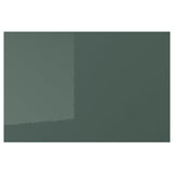 KALLARP drawer front, high-gloss dark grey-green, 60x40 cm