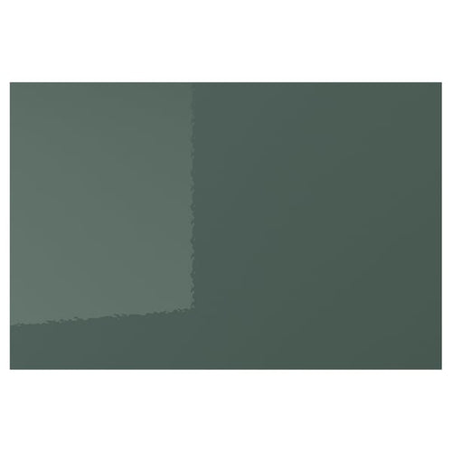 KALLARP - KALLARP Drawer front, high-gloss dark grey-green, 60x40 cm