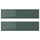 KALLARP - KALLARP Drawer front, high-gloss dark grey-green, 40x10 cm