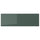 KALLARP drawer front, high-gloss dark grey-green, 60x20 cm