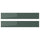 KALLARP drawer front, high-gloss dark grey-green, 60x9.7 cm, 2 pack