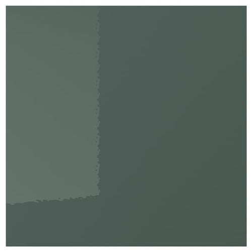 KALLARP - KALLARP Drawer front, high-gloss dark grey-green, 40x40 cm