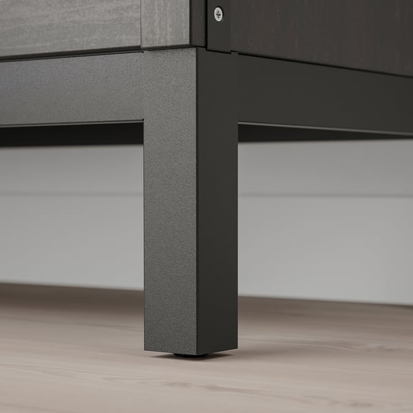 KALLAX - KALLAX Underframe, black, 146x39x18 cm