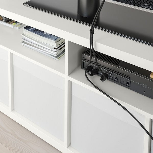 Ikea KALLAX - TV bench, white, 147x60 cm