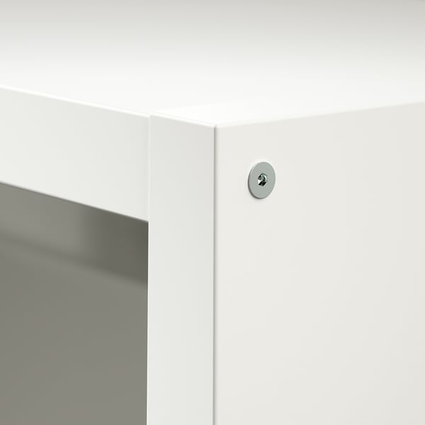 KALLAX tv bench with underframe, white, 147x39x78 cm