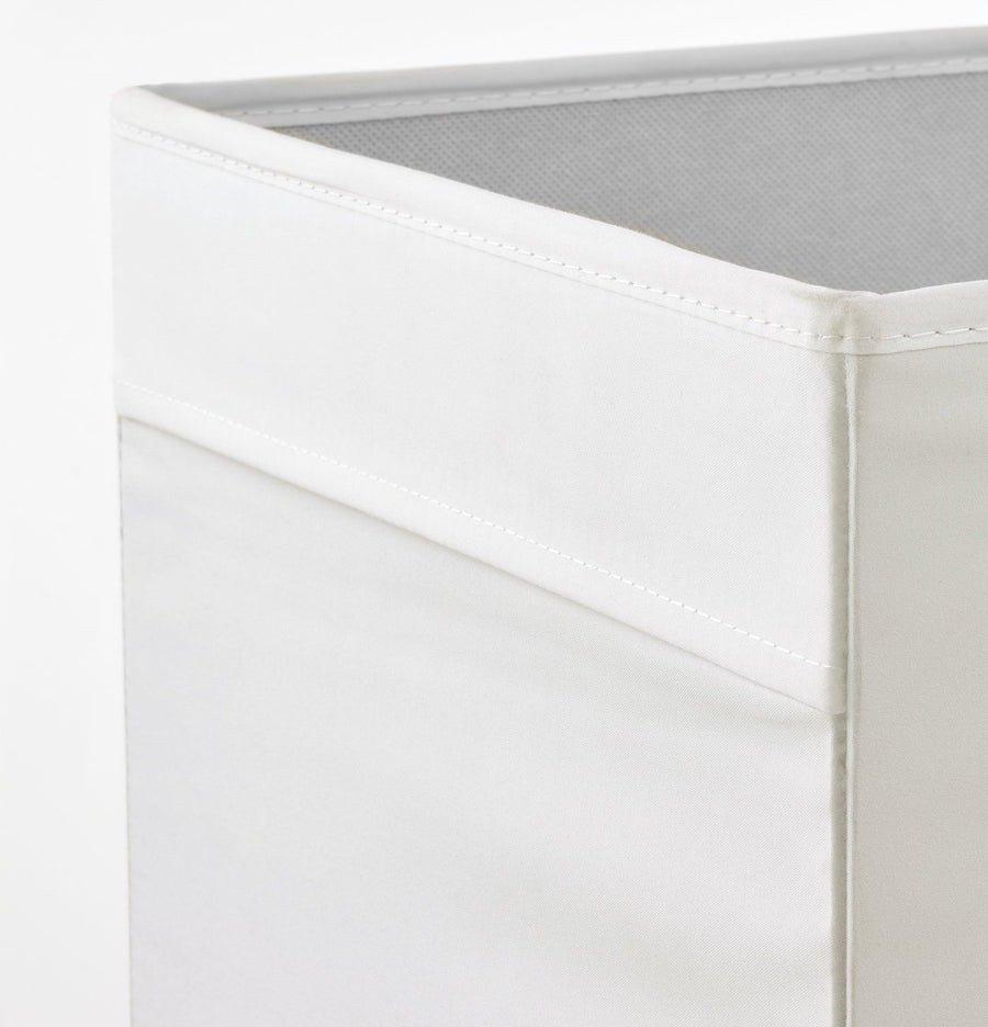 KALLAX shelving unit, white/Dröna white, 77x39x147 cm