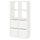 KALLAX shelving unit, white/Dröna white, 77x39x147 cm