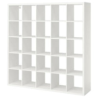 KALLAX shelving unit, white, 182x182 cm