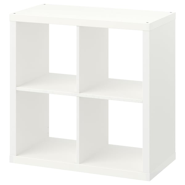 KALLAX shelving unit, white, 77x77 cm