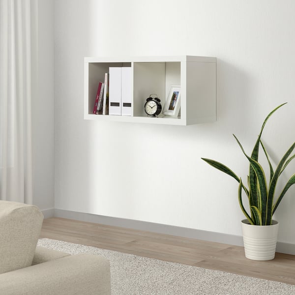 KALLAX - KALLAX Shelving unit, white, 77x41 cm