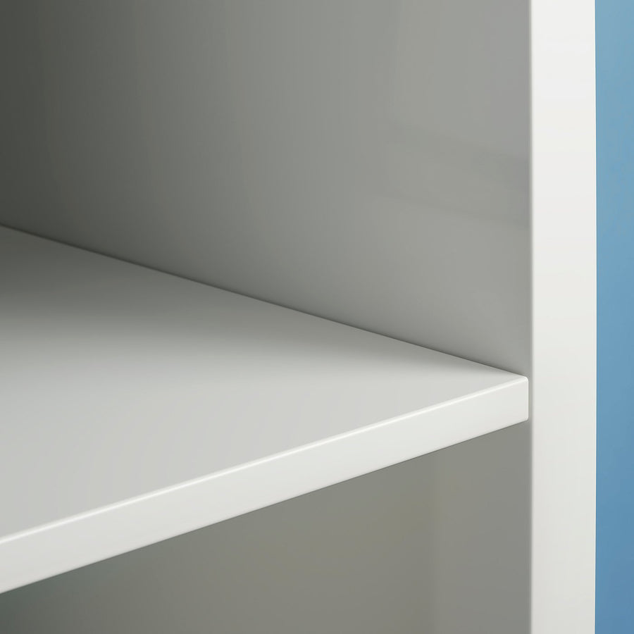 KALLAX shelving unit, white, 77x112 cm