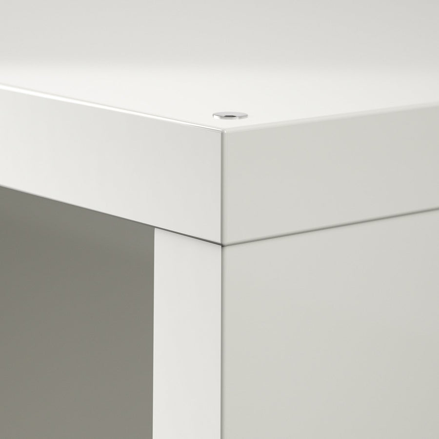 KALLAX shelving unit, white, 77x112 cm