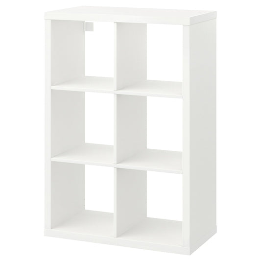 KALLAX shelving unit, white, 77x112 cm