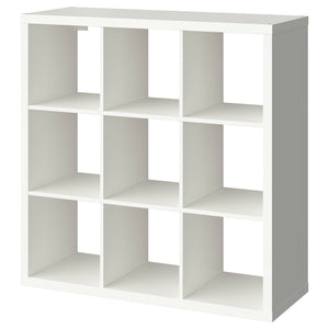 KALLAX shelving unit, white, 112x112 cm