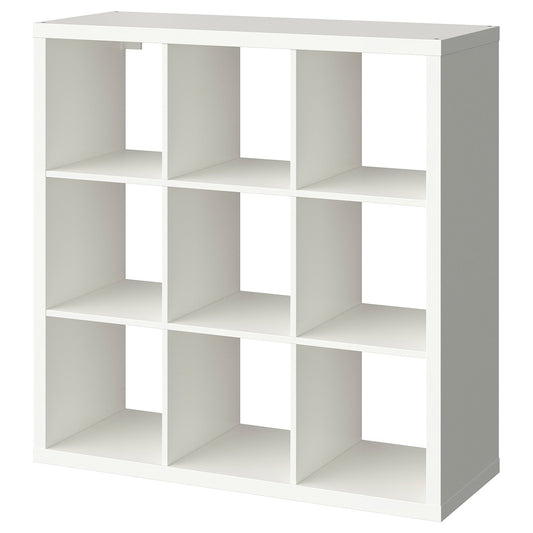 KALLAX shelving unit, white, 111.5x111.5x39 cm