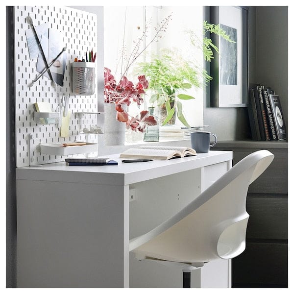 Ikea KALLAX - Desk, white, 111x39 cm