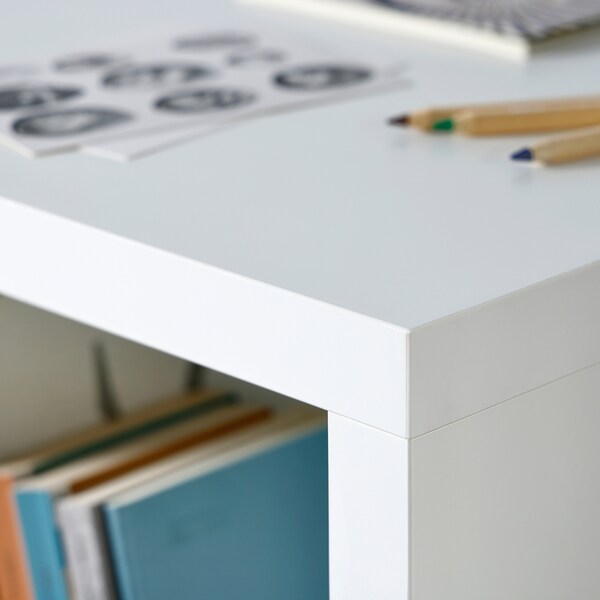 KALLAX - Desk, white, 111x39 cm