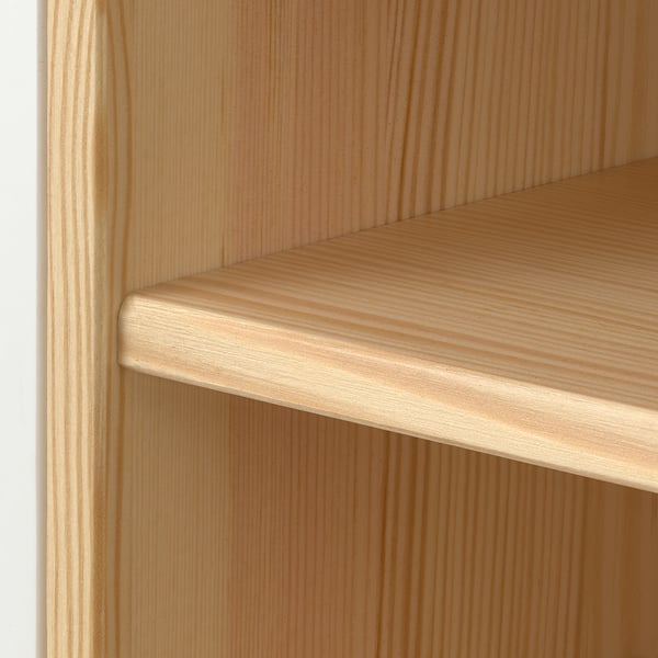 KALLAX insert with 4 shelves, pine, 33x33 cm