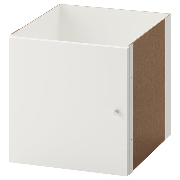 KALLAX insert with door, white, 33x33 cm